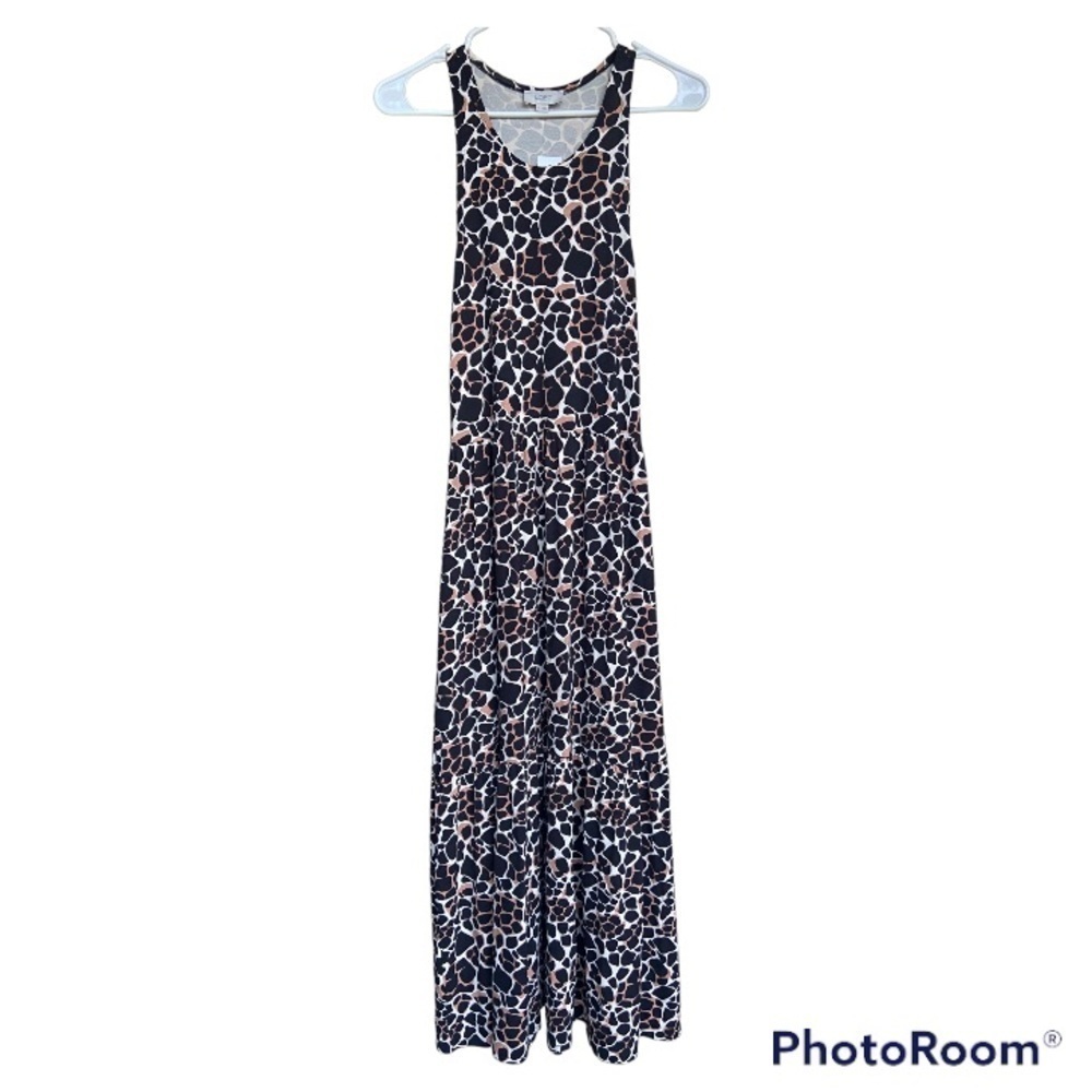 Loft outlet leopard print maxi dress
